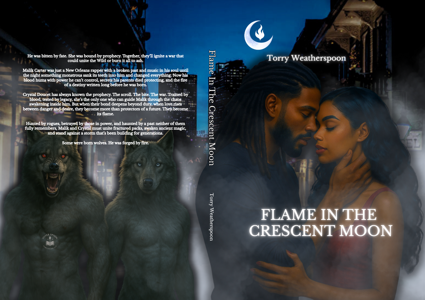 Flame In The Crescent Moon Signed Hardcover Bundle