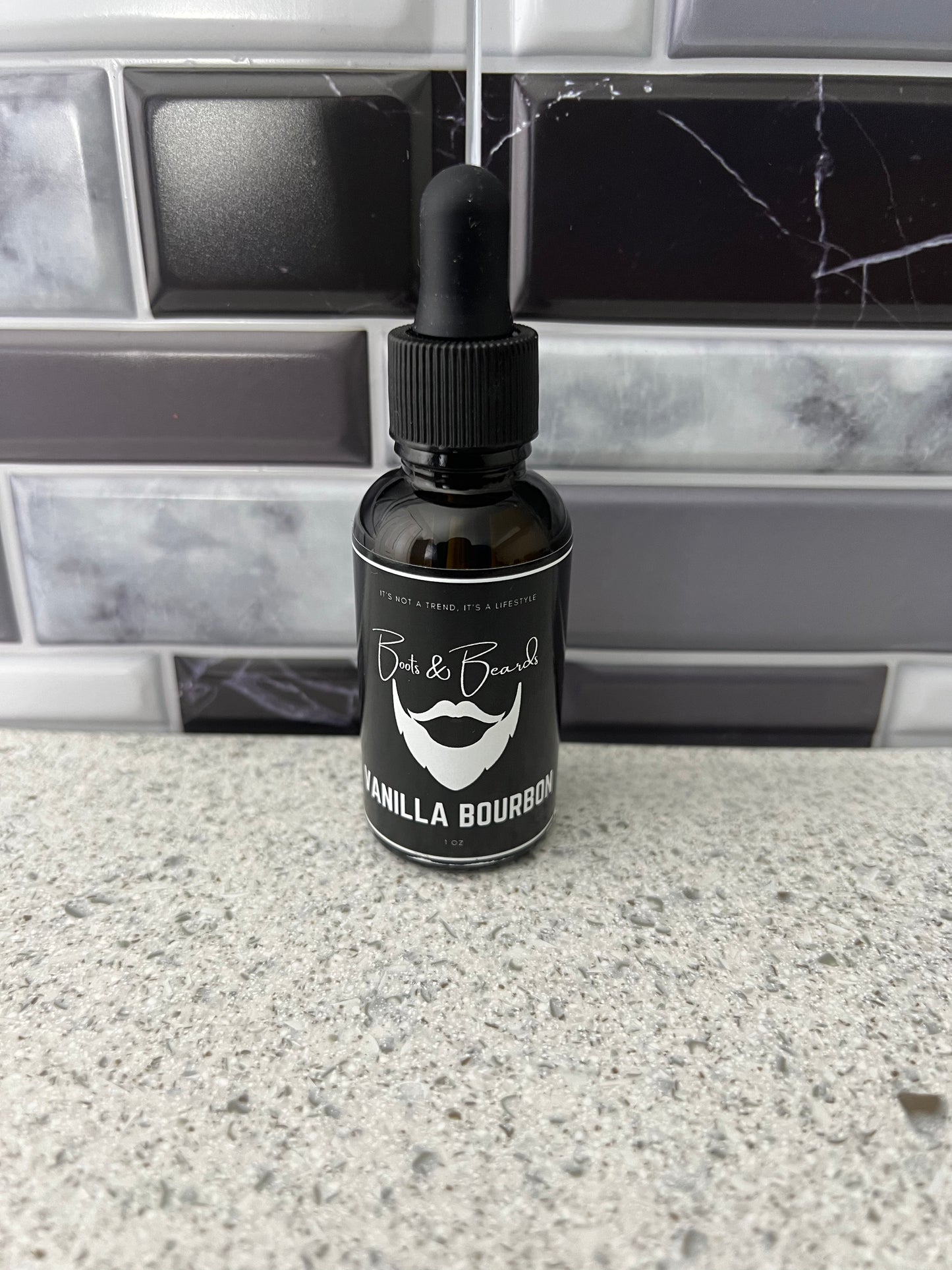Vanilla Bourbon Beard Oil 1oz