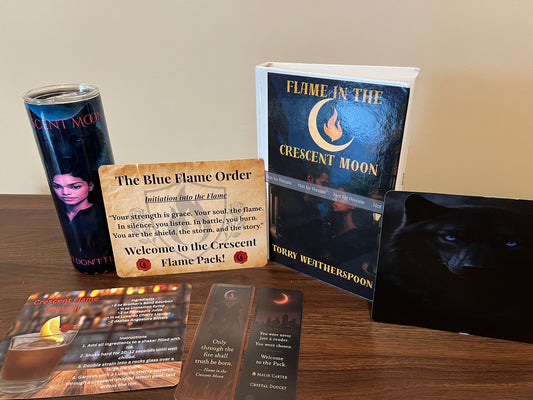 Flame In The Crescent Moon Signed Hardcover Bundle