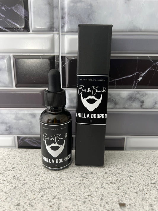 Vanilla Bourbon Beard Oil 1oz